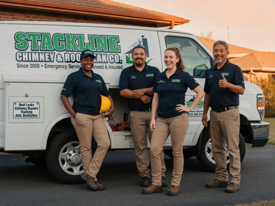 Chimney flashing repair company in Oak Hill, WV